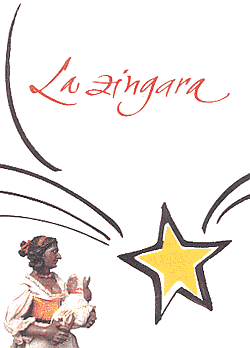 Gesù e gli amici, in La zingara